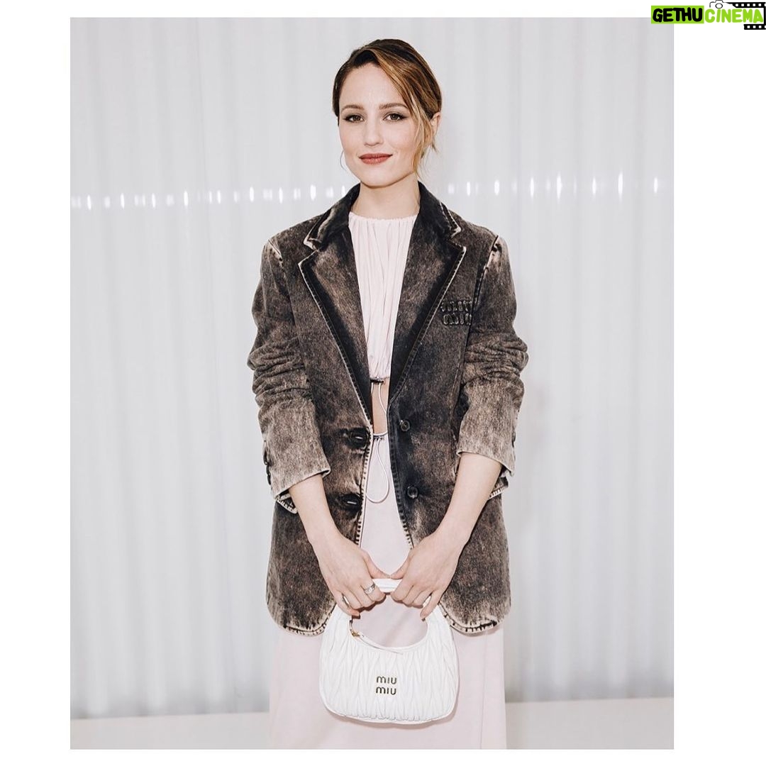 Dianna Agron Instagram - Always a fabulous time with you, @miumiu. 💗 Paris, France