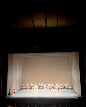 Dianna Agron Instagram - Ballet buddies. Here’s to your 75th year, @nycballet. You're spectacular.