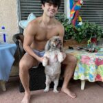 Diego Tinoco Instagram - Going to miss you papas :/ rest up in pup heaven 🐾🤎