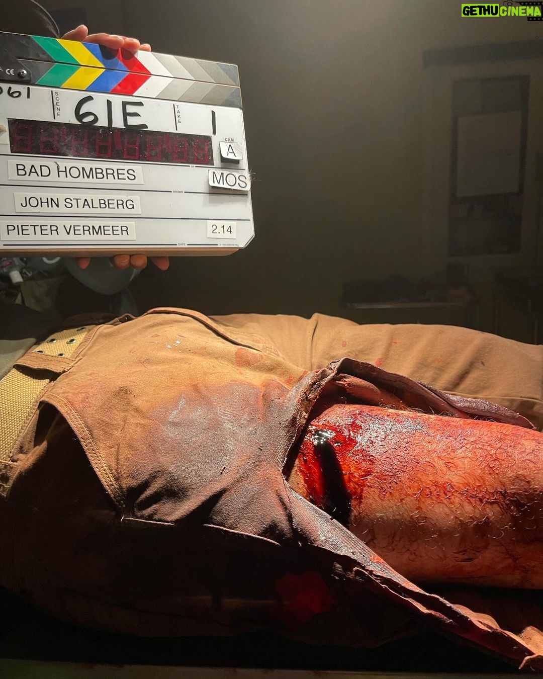 Diego Tinoco Instagram - My new movie ‘Bad Hombres’ is out now on Amazon Prime and Apple TV. Stream it to watch a bloody great film! 🩸😉 Las Cruces, New Mexico