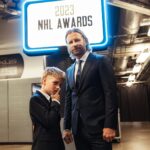 Dierks Bentley Instagram - The #NHLAwards was a night to remember for the both of us.. I might be out of a gig if @knoxbentley7 keeps this up! Btw, guess he got an instagram 😳 Bridgestone Arena