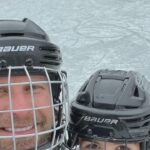 Dierks Bentley Instagram - Pond hockey in #Nashville…! Big kids vs. little kids Nashville, Tennessee