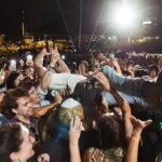 Dierks Bentley Instagram - Don’t forget to tune in to watch #CMAFest tonight in 8/7c on @abcnetwork! Had the best time with my cohosts @laineywilson and @elleking, can’t beat country music fans who come from all over the world for this.. y’all are the best. Nissan Stadium