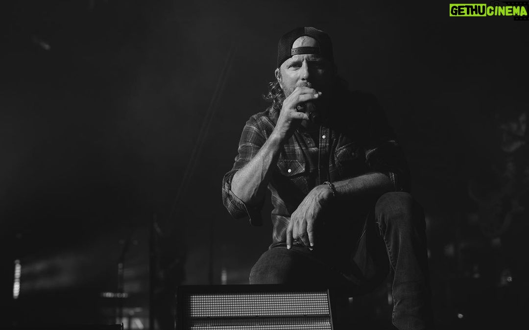 Dierks Bentley - 12.7K Likes - When you’re playing a show in Florida and you have to dry the sweat from your shirt every few minutes.. haha. Y’all turned up the heat, thank you for an unforgettable three shows this weekend!
