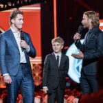 Dierks Bentley Instagram - The #NHLAwards was a night to remember for the both of us.. I might be out of a gig if @knoxbentley7 keeps this up! Btw, guess he got an instagram 😳 Bridgestone Arena