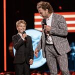Dierks Bentley Instagram - The #NHLAwards was a night to remember for the both of us.. I might be out of a gig if @knoxbentley7 keeps this up! Btw, guess he got an instagram 😳 Bridgestone Arena