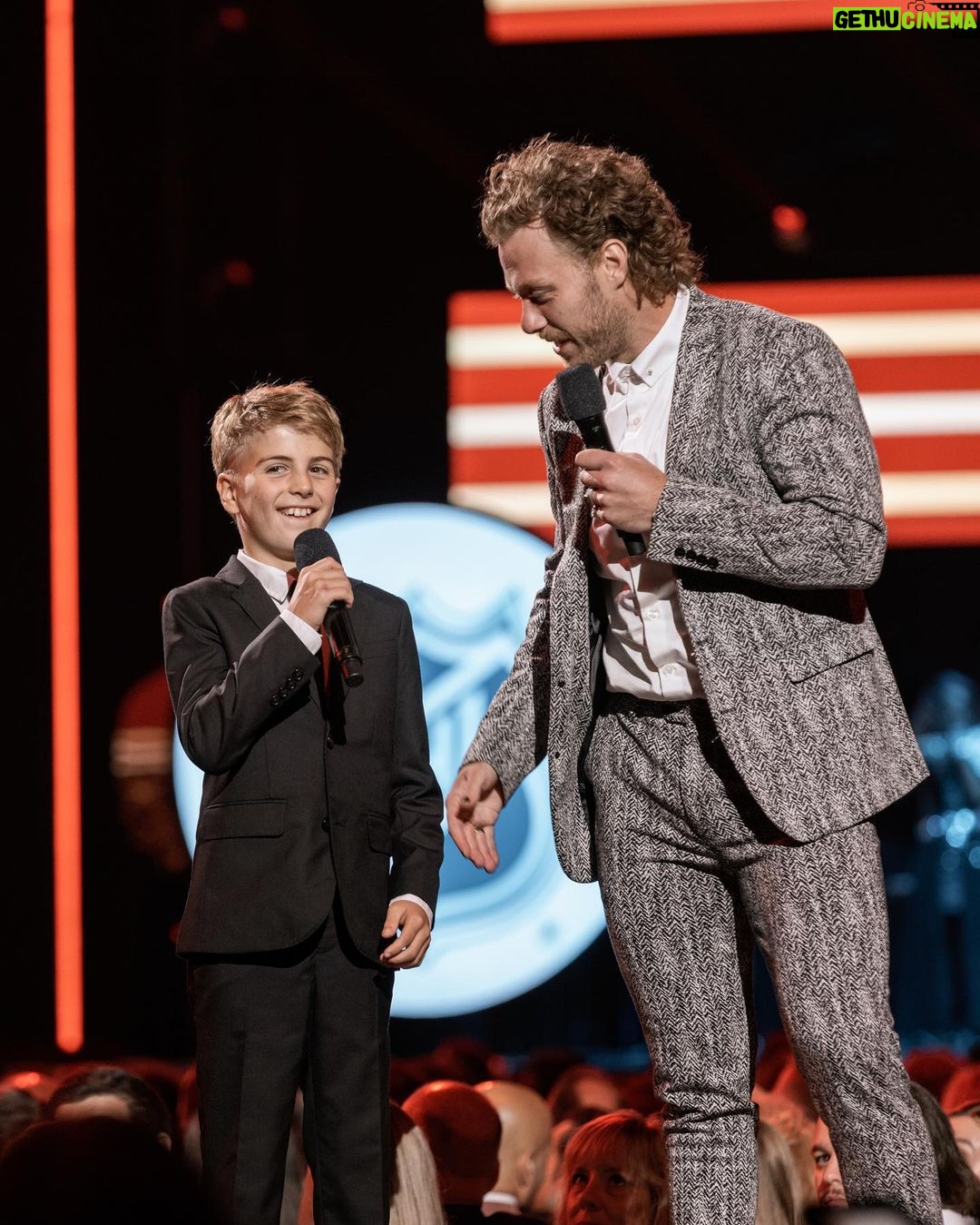 Dierks Bentley - 18.7K Likes - The #NHLAwards was a night to remember for the both of us.. I might be out of a gig if @knoxbentley7 keeps this up! Btw, guess he got an instagram 😳