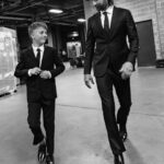 Dierks Bentley Instagram - The #NHLAwards was a night to remember for the both of us.. I might be out of a gig if @knoxbentley7 keeps this up! Btw, guess he got an instagram 😳 Bridgestone Arena