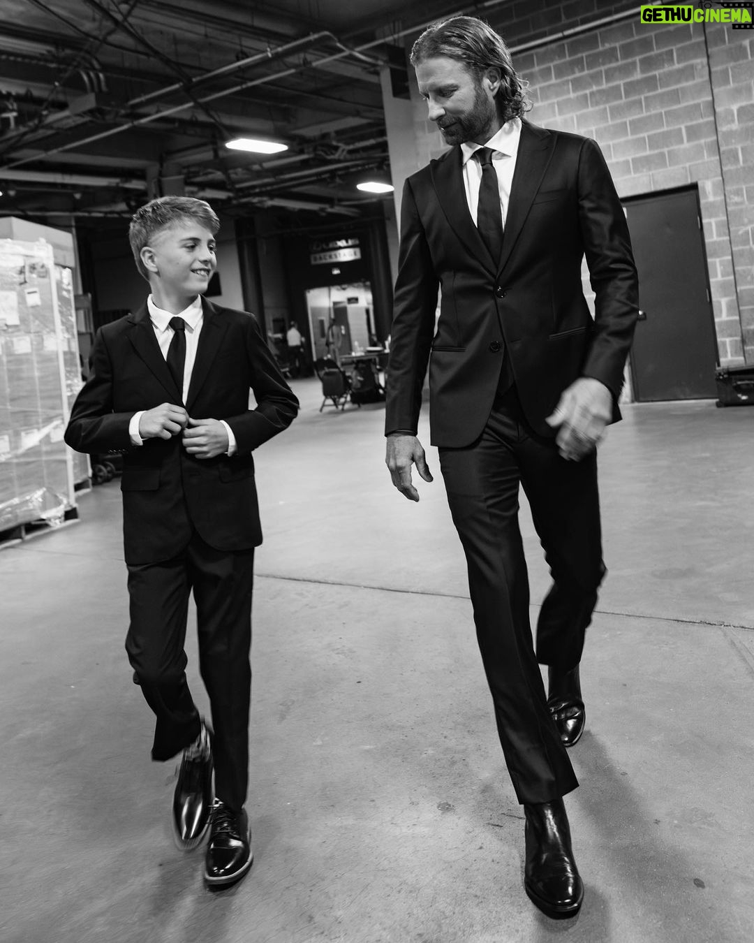 Dierks Bentley - 18.7K Likes - The #NHLAwards was a night to remember for the both of us.. I might be out of a gig if @knoxbentley7 keeps this up! Btw, guess he got an instagram 😳