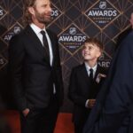 Dierks Bentley Instagram - The #NHLAwards was a night to remember for the both of us.. I might be out of a gig if @knoxbentley7 keeps this up! Btw, guess he got an instagram 😳 Bridgestone Arena