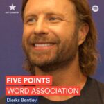 Dierks Bentley Instagram - @dierksbentley was quick with his responses during his game of #FivePoints from Spotify House at CMA Fest ⛱️✈️