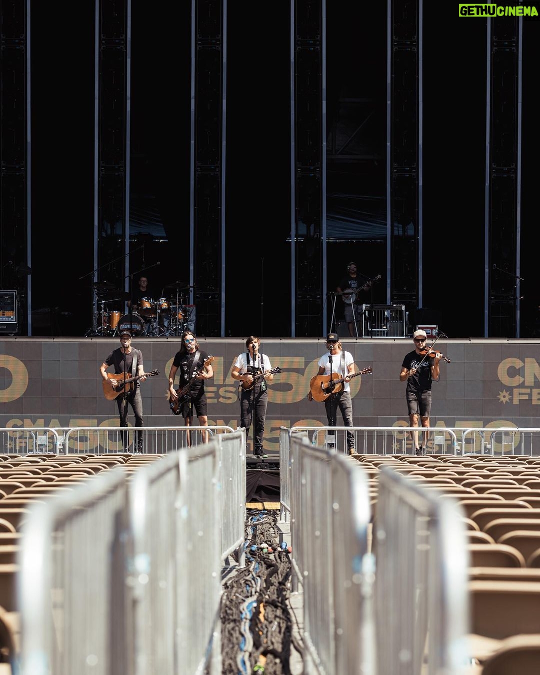 Dierks Bentley Instagram - The kind of moments that make my whole wide world stand still… last night of #CMAfest. Let’s do this Nashville! #SomethingReal Nissan Stadium