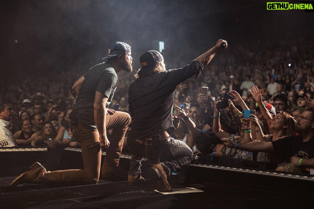 Dierks Bentley Instagram - First weekend of the #GravelAndGold tour in the books and y’all showed up! Let’s keep this going all summer long, up next… #CMAFest! Blossom Music Center