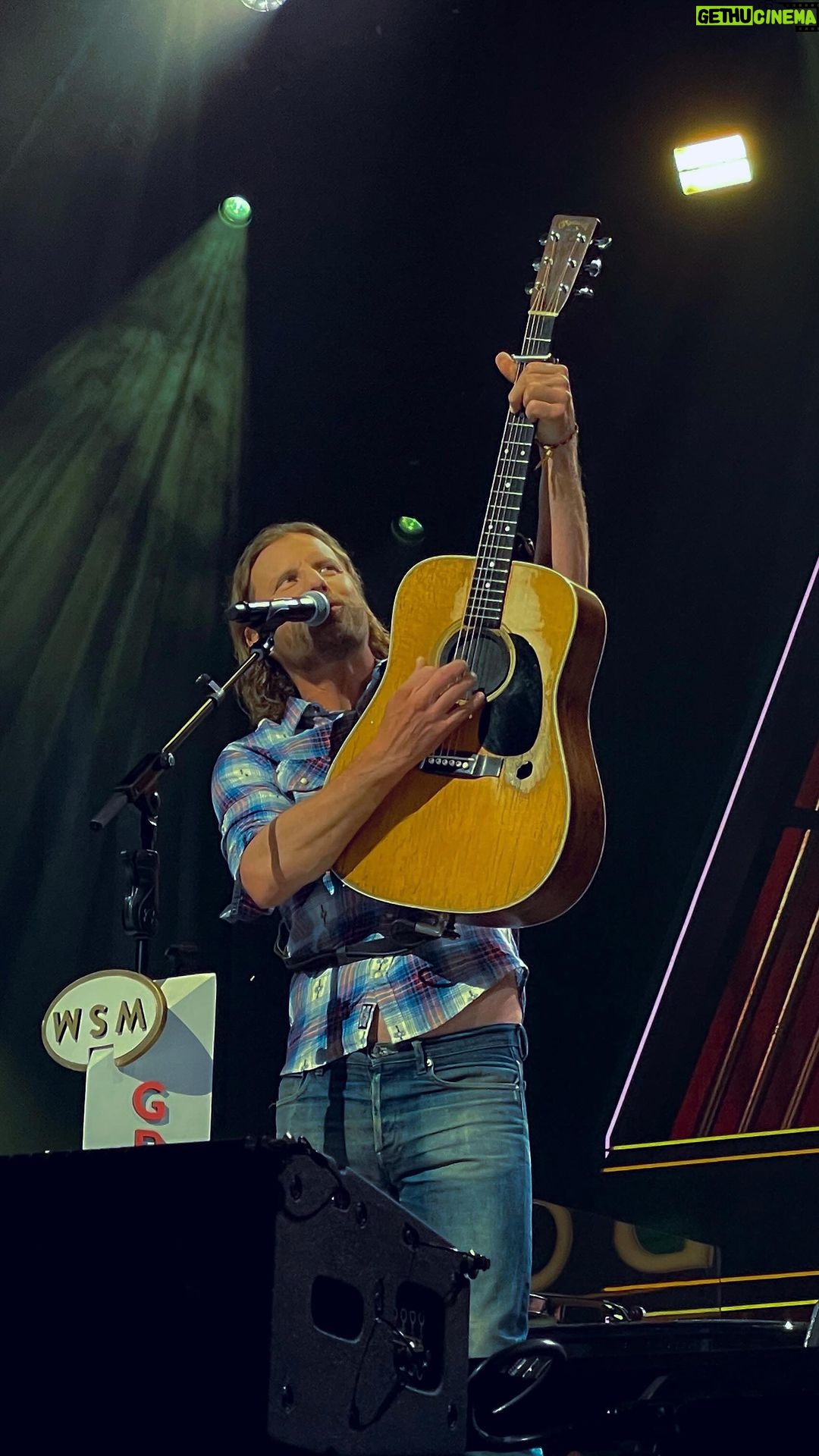 Dierks Bentley Instagram - Tonight was one big party for “Gravel and Gold” at the Opry House! 💫 Grand Ole Opry