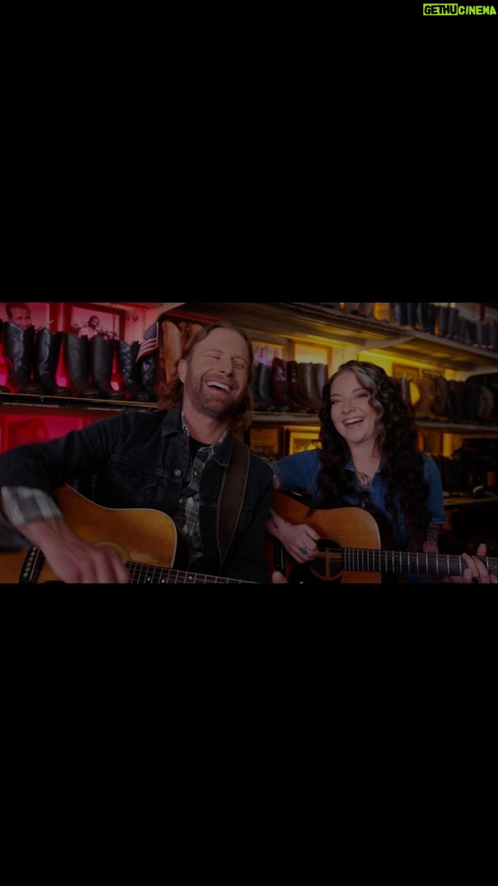 Dierks Bentley Instagram - I love singing with @ashleymcbryde – she’s so damn good, y’all! New Song #CowboyBoots this Friday… Roberts Western World