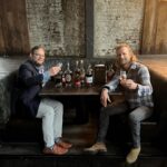 Dierks Bentley Instagram - enjoyed the hang @fredminnick. Glad I could teach you a few things about bourbon tasting 😜 #fredminnickshow @whiskeyrownashville