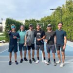 Dierks Bentley Instagram - It was my pleasure to give a few pointers to @azdrivepickleball superstar @wesburrowspb today…after coaching @robcassidy7 yesterday in San Diego. #champions #nextlevel #yourewelcome