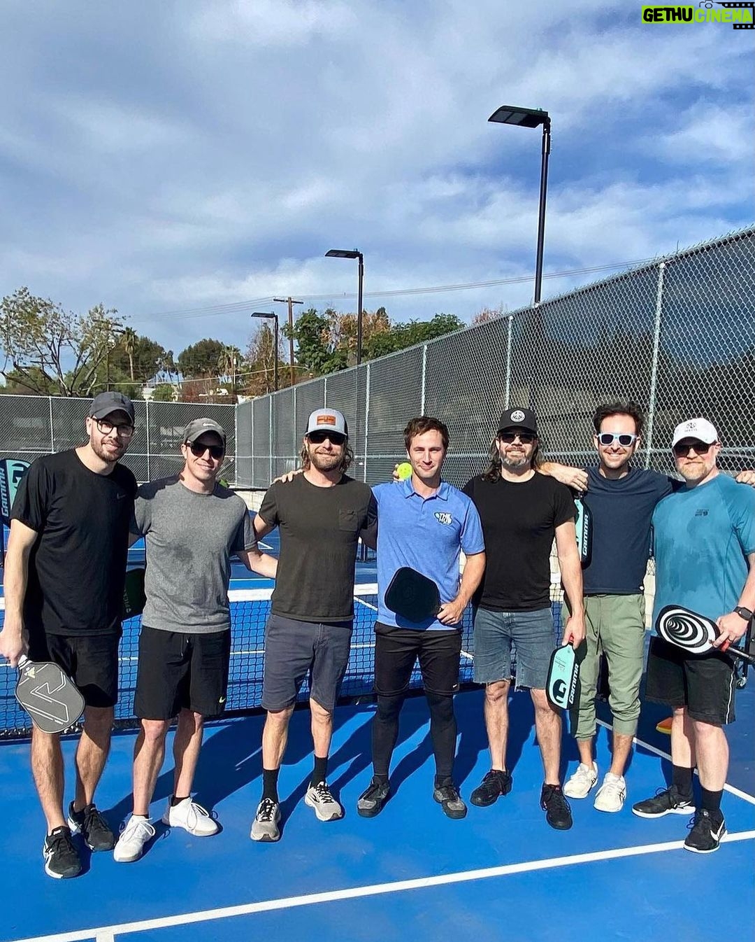 Dierks Bentley Instagram - It was my pleasure to give a few pointers to @azdrivepickleball superstar @wesburrowspb today…after coaching @robcassidy7 yesterday in San Diego. #champions #nextlevel #yourewelcome