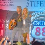 Dierks Bentley Instagram - Sang with @DierksBentley Saturday night 😅 at our annual @usskiteam St. Louis fundraiser AND raised over 1M (a record!). 🤩🤯 Big thanks to the St. Louis community for showing up, once again…and to @stifelfinancial, @ronkruszewski, and @a_mandatory_disclosure for all of your hard work to make this event such a success! #stifelusskiteam