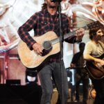 Dierks Bentley Instagram - Love these new Desert Son shirts, thanks to @flagandanthemco for hand carrying them all the way to Colorado for the @redrocksco shows! New fall line available on flagandanthem.com Red Rocks Amphitheater