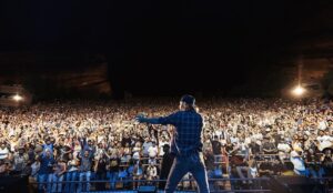 Dierks Bentley Instagram - It’s hard to put into words what wrapping the tour at @redrocksco meant to me. Such a special state, such a special venue, I can’t imagine our last few shows of the year to be anywhere else. Thank you for an incredible summer, y’all sure made gravel feel like gold. #GravelAndGoldTour