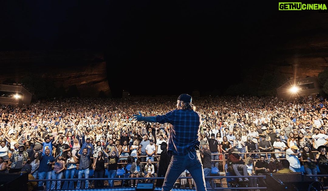 Dierks Bentley - 19.1K Likes - It’s hard to put into words what wrapping the tour at @redrocksco meant to me. Such a special state, such a special venue, I can’t imagine our last few shows of the year to be anywhere else. Thank you for an incredible summer, y’all sure made gravel feel like gold. #GravelAndGoldTour