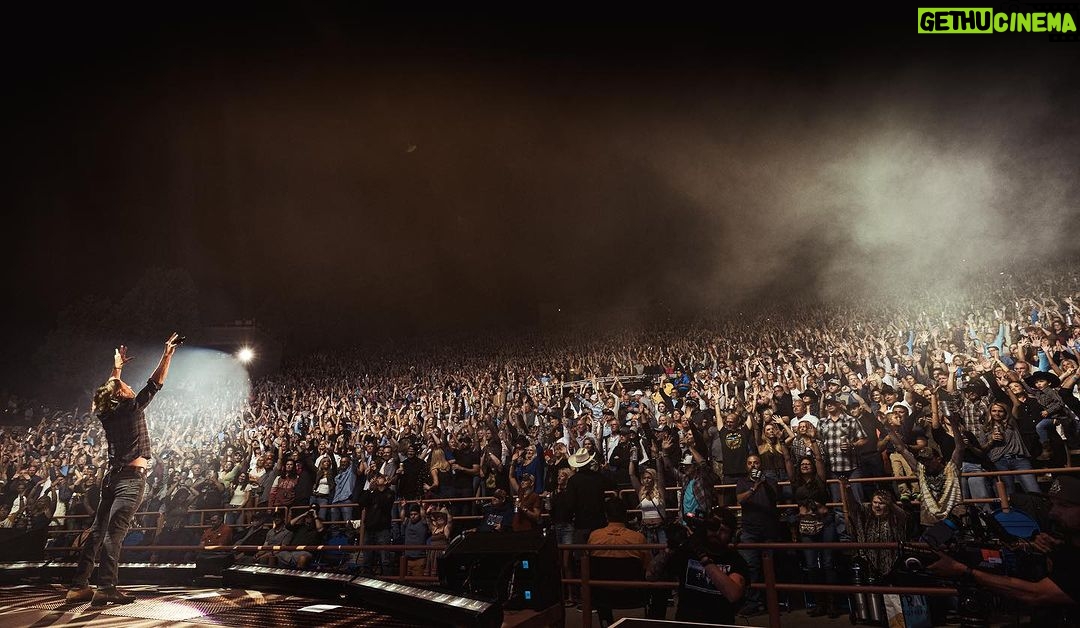 Dierks Bentley - 19.1K Likes - It’s hard to put into words what wrapping the tour at @redrocksco meant to me. Such a special state, such a special venue, I can’t imagine our last few shows of the year to be anywhere else. Thank you for an incredible summer, y’all sure made gravel feel like gold. #GravelAndGoldTour