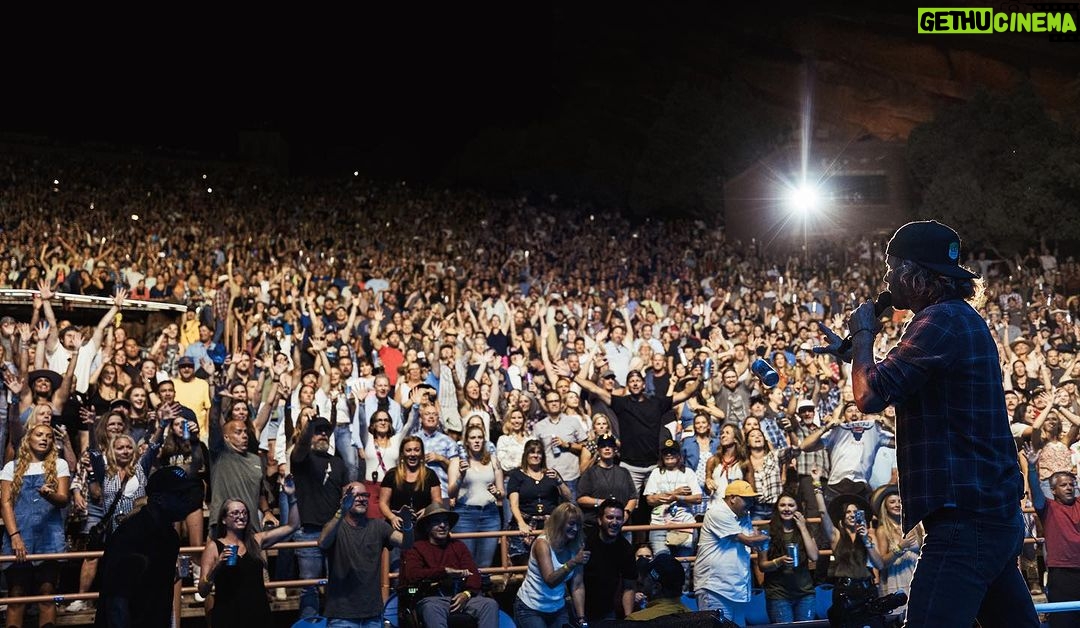 Dierks Bentley - 19.1K Likes - It’s hard to put into words what wrapping the tour at @redrocksco meant to me. Such a special state, such a special venue, I can’t imagine our last few shows of the year to be anywhere else. Thank you for an incredible summer, y’all sure made gravel feel like gold. #GravelAndGoldTour