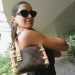 Diipa Khosla Instagram – A mumbai minute with @louisvuitton and the new side trunk 🫶🏽
