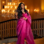 Diipa Khosla Instagram - Pink for Valentines Day? Groundbreaking Rani Pink for our Chennai @indewild community event? Homely 🫶🏽🥹 Did you wear pink for vday? Leela Palace Hotel Chennai