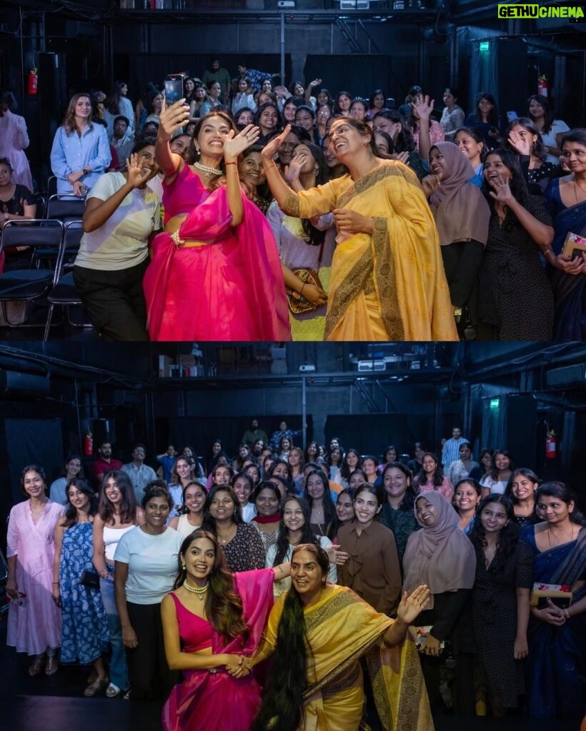 Diipa Khosla Instagram - What an evening, Chennai!! Thank you so much much for the warm welcome. This city already held so many dear memories and now one more. Chennai is not only champi’s birthplace but also the place where my mum grew up 🥹 @indewild My amazing team: Hair & make-up: @salomirdiamond @teamdiamondartistry Photography: @parvathamsuhasphotography Sari by @sacredweaves Necklace by @matarastudiojewellery Earrings by @anayah_jewellery @spiffypublicrelations Styled by @styled_by_meera Chennai, India