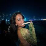Diipa Khosla Instagram - Last night at @lollaindia 💚 Thank you @tanquerayindia for having me! #Tanqueray #TanquerayGin #TanquerayIndia Lollapalooza