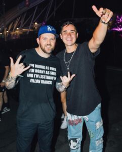 Dillon Francis Instagram - Is anyone else still hard from last night? Cuz all the new music I played has me bricked up 🧱 @hardfest
