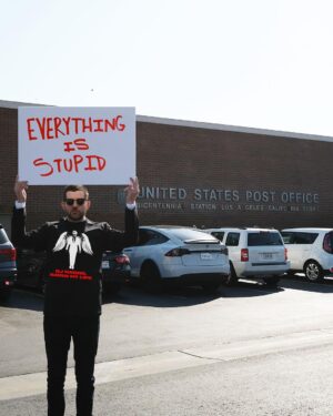 Dillon Francis Instagram - Over the weekend I protested literally EVERYTHING I know Dillon Francis’ loves. I am anti everything and you should be too. You can buy these shirts from me now and then I will take that money and make more shirts to spread the message of how anti everything I am. GO TO OneDeeper.com NOW
