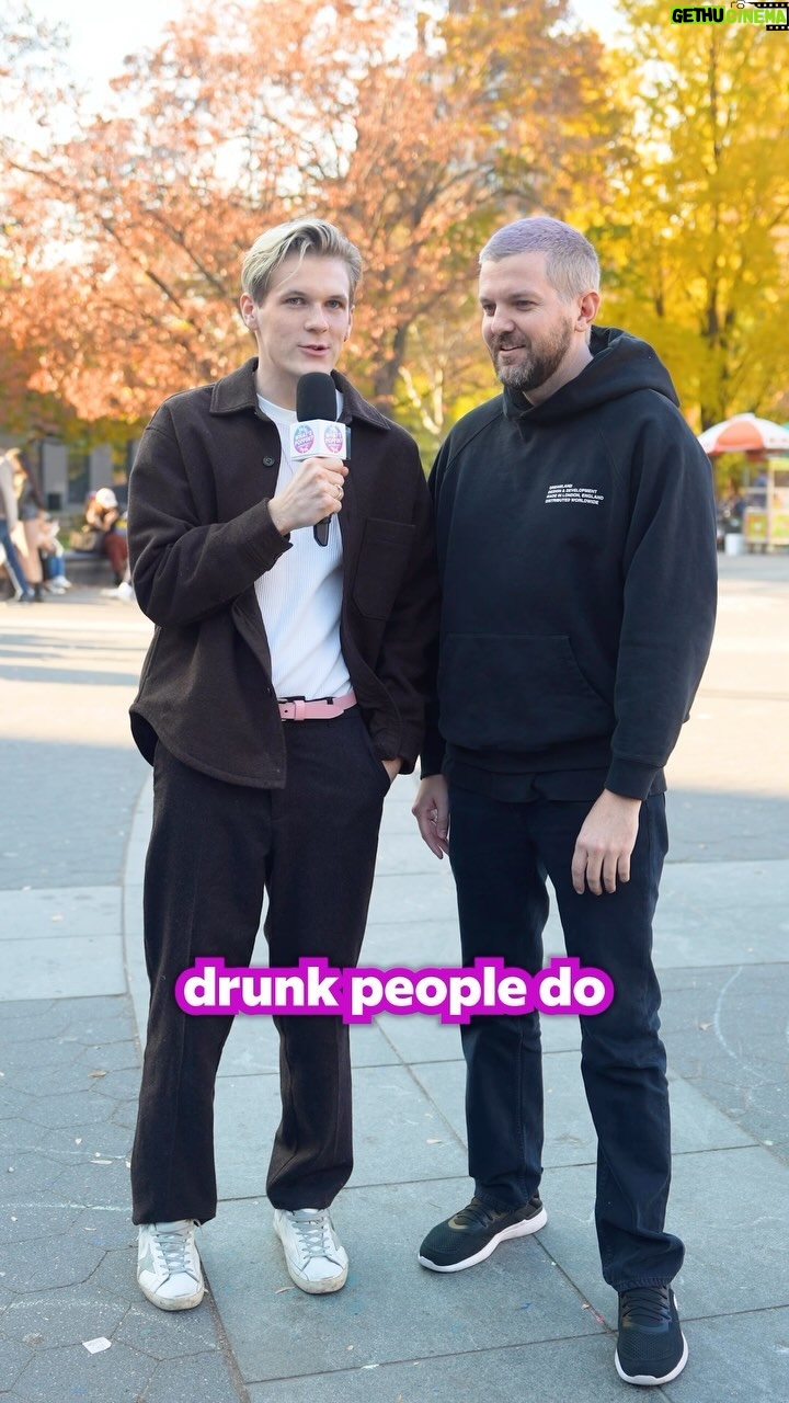 Dillon Francis Instagram - E788: Caught celebrity DJ @DillonFrancis walking alone with no friends! #dillonfrancis #dj #nyc Washington Square Park