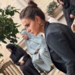 Dima Kandalaft Instagram - صورة عفوية من #كواليس #العربجي بعد انتهاء يوم عمل . #ديمة_قندلفت 🤍