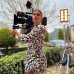 Dima Kandalaft Instagram - Holding the #camera for five minutes..! What a hard job !!! Much #love and #respect 🌹to all the directors of photography and our #dop @ogz.ozturk ♥️ #falak🪐 #stiletto 👠 #dima_kandalaft 🤍