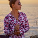 Dima Kandalaft Instagram - Sunset Vibes 💫🌅 ‎مسا الخير من جبلة.. @pro.gym.moualla 📷 @hussammoussa #DimaKandalaft #Syria #Damascus #SeaView #Sunset #ProGymMoualla #Peace #Safe #LoveLife #HardWork #PaysOff #ديمة_قندلفت Pro Gym Moualla