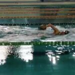 Dima Kandalaft Instagram - My favourite routine with my coach 🏊🏻‍♀️🤍 @firasdaroish #DimaKandalaft #Swim #Swimming #SwimmingLife #SwimmingSkills #SwimmingTime #ديمة_قندلفت