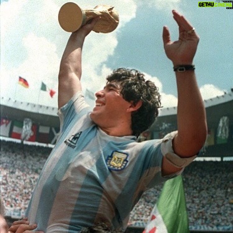 Dima Kandalaft Instagram - A part of our memory.. A legend of his century.. Maradona, a name of a game! #Maradona #مارادونا #DiegoMaradona #TheGoldenBoy #HandOfGod #Argentina #Football