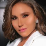 Dima Kandalaft Instagram - Tonight’s Look 💫 Don’t miss the episode now (9:00 PM) on @lanatv.official #راحت_علينا الآن مع هشام حداد على قناة لنا Styled by @carolfull Suit by: @jean.pierre.khoury Make up: @hildadagherr Hair: @shanttavitian Photos by @raed_elsayedphotography