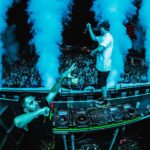 Dimitri Vegas Instagram – IBIZA last night was a slam dunk 🌊 Ushuaïa Ibiza