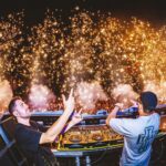 Dimitri Vegas Instagram – IBIZA last night was a slam dunk 🌊 Ushuaïa Ibiza
