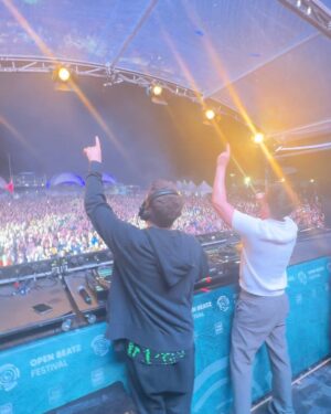 Dimitri Vegas Instagram - Germany always bring crazy energy🤯. Thank you @openbeatz ✨