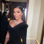 Dina El Sherbiny Instagram – @redseafilm 
@humanagementme 
Dress: @zeenazaki
Jewelry: @yessayan
Makeup: @dinaragheb
Hair: @ahmed__mounir