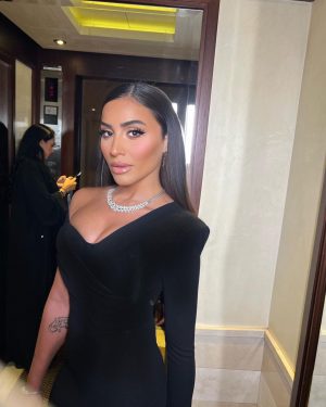 Dina El Sherbiny Instagram - @redseafilm 
@humanagementme 
Dress: @zeenazaki
Jewelry: @yessayan
Makeup: @dinaragheb
Hair: @ahmed__mounir