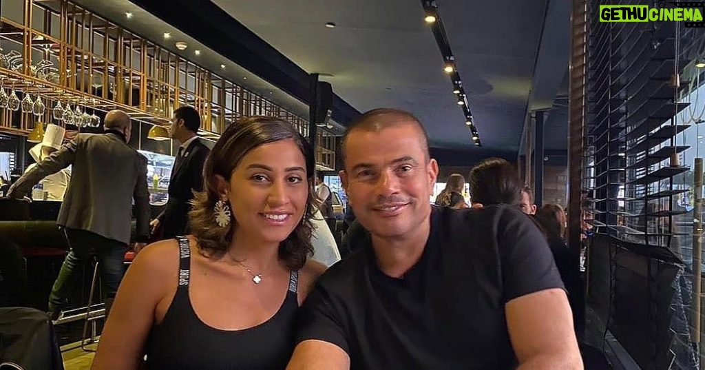 Dina El Sherbiny Instagram - Celebrating the best album ever with my legend @amrdiab , Valentine’s Day couldn’t get better! Congratulations my love 😍