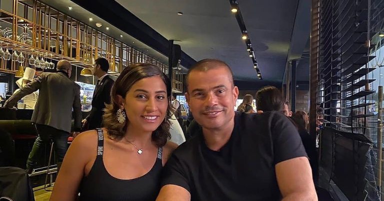 Dina El Sherbiny Instagram - Celebrating the best album ever with my legend @amrdiab , Valentine’s Day couldn’t get better! Congratulations my love 😍