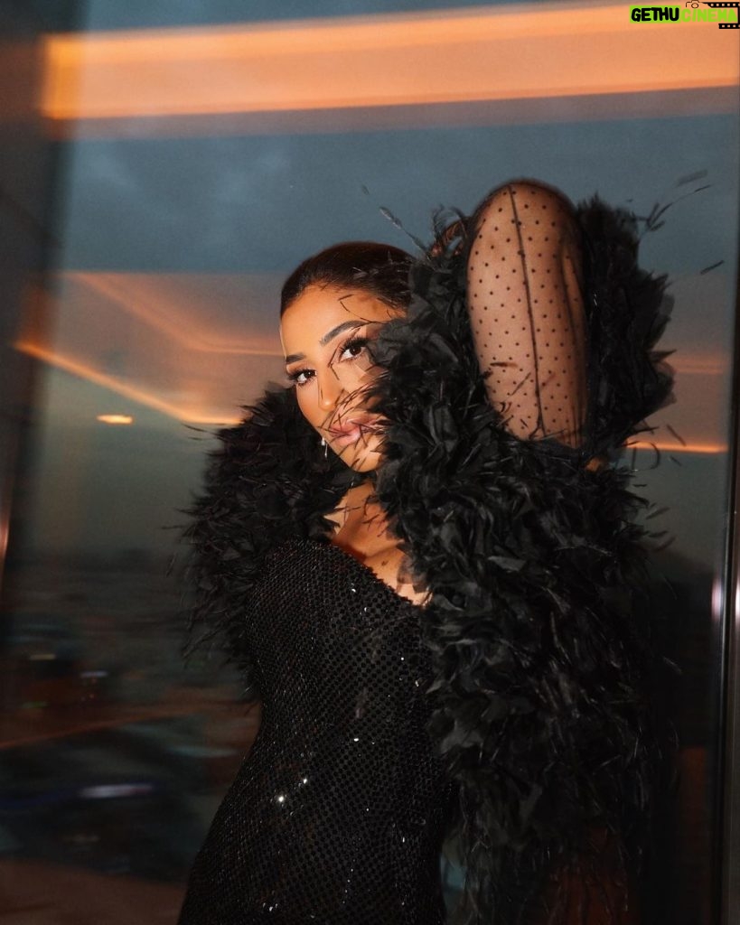 Dina El Sherbiny Instagram - Joy awards 2024 🥰🥰 Styled by @mohamedashraff Dress @ramikadi Jewelery @tiffanyandco Hair @simonelmendelek Make up @dinaragheb Managed by @humanagementme