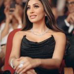 Dina El Sherbiny Instagram - Styled by: @nadashilbaya Dress by: @soha.murad Makeup by: @dinaragheb Hair by : @ahmed__mounir Jewelry:@houseofglamourjewellery Photographer: @alisamir74